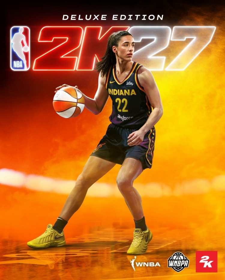 WNBA球员首登2K豪华版封面：克拉克创历史