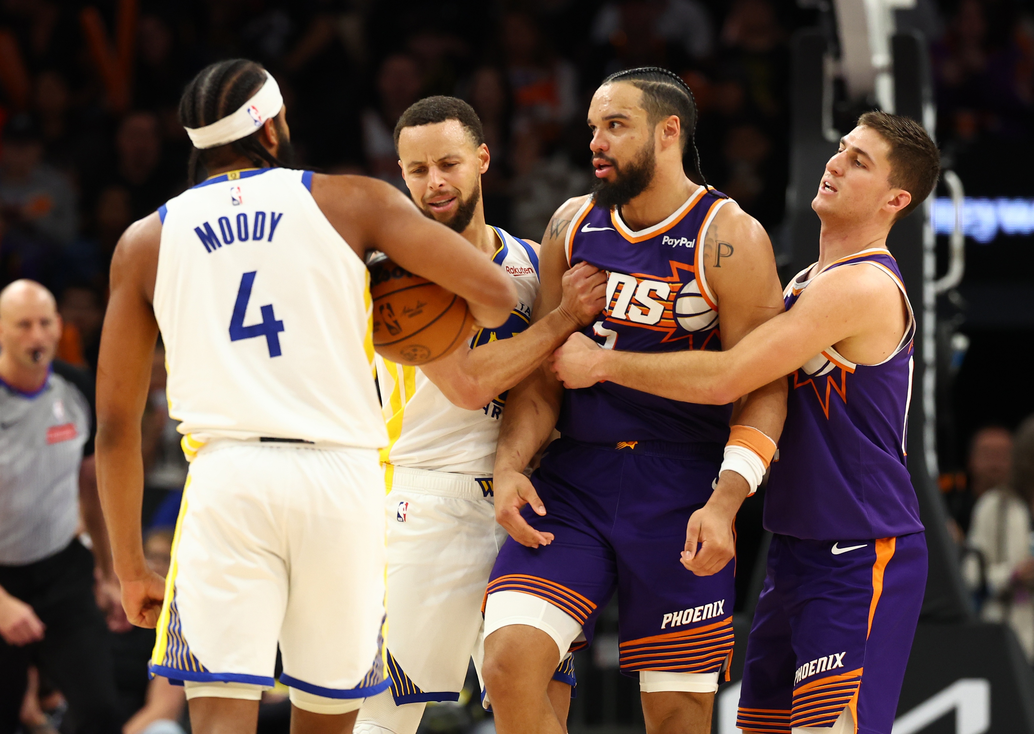 狄龙-布鲁克斯:附加赛117-112淘汰勇士 追梦被驱逐不用握手