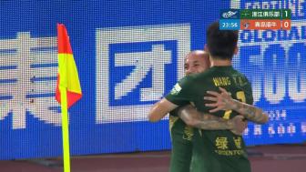 陶强龙替补绝杀 浙江3-2海牛终结两连败