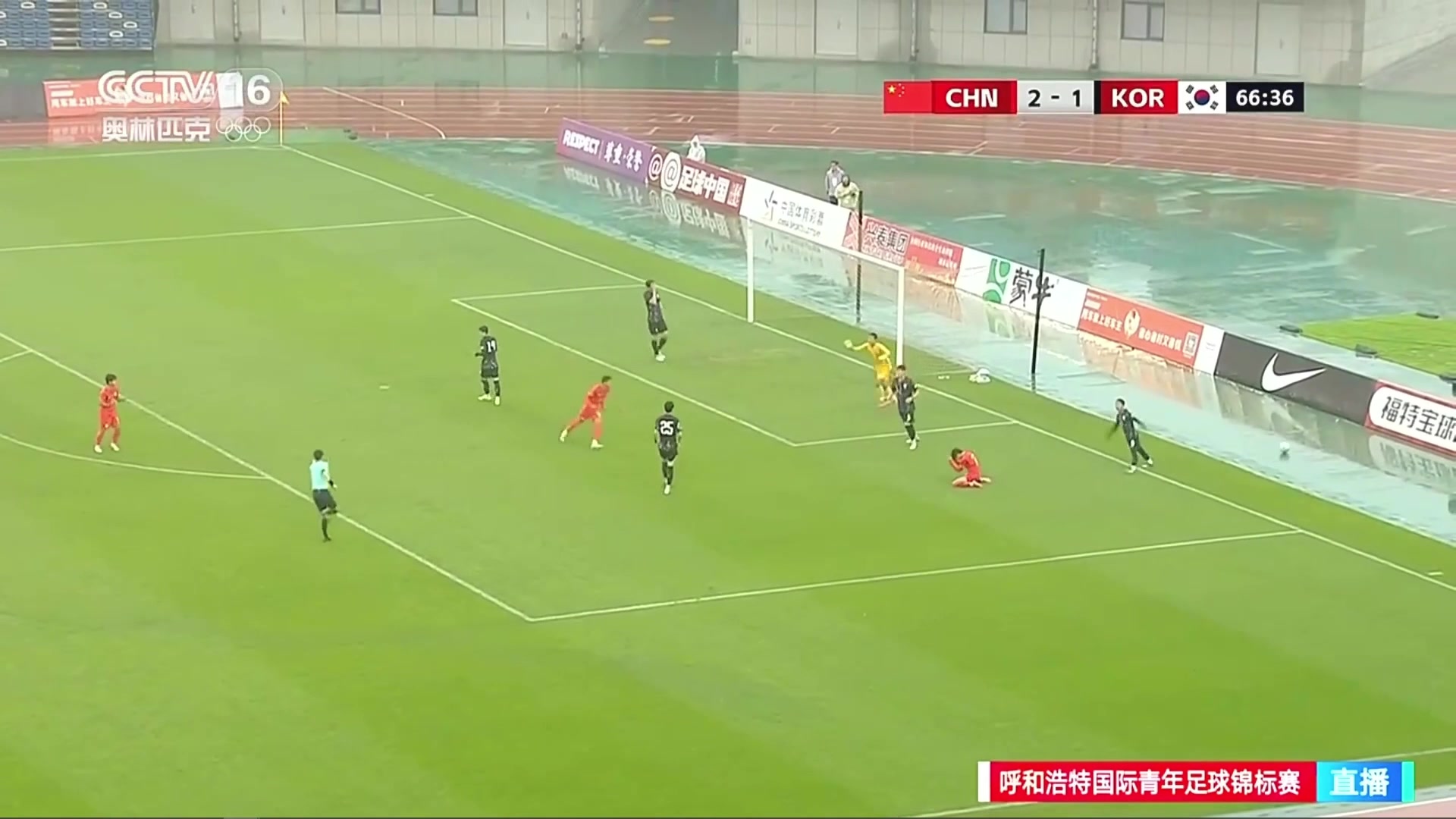 U16小将袁博涵1球2助独造3球，这突破直接撕开韩国队防守！