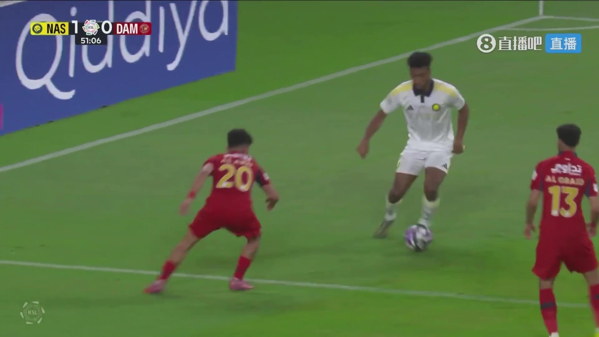 胜利2-0再下一城!科曼远射世界波破门!哈巴利回敲助攻!